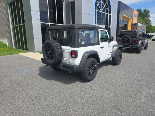 Bright White Clearcoat 2025 Jeep Wrangler Sport