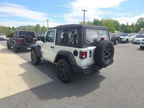 Bright White Clearcoat 2025 Jeep Wrangler Sport
