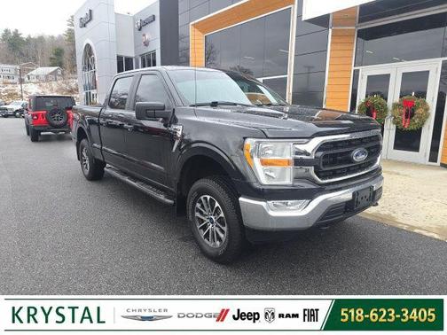 AGATE BLACK 2021 Ford F-150 XLT