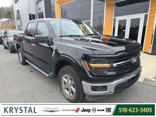 AGATE BLACK METALLIC 2025 Ford F-150 XLT