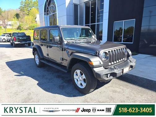 Granite Crystal Metallic Clearcoat 2022 Jeep Wrangler Unlimited Sport