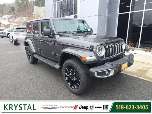 Granite Crystal Metallic Clearcoat 2025 Jeep Wrangler 4xe Sahara