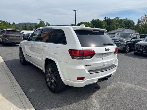 Bright White Clearcoat 2021 Jeep Grand Cherokee 80th Anniversary 4x4