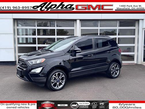 Shadow Black 2020 Ford EcoSport SES