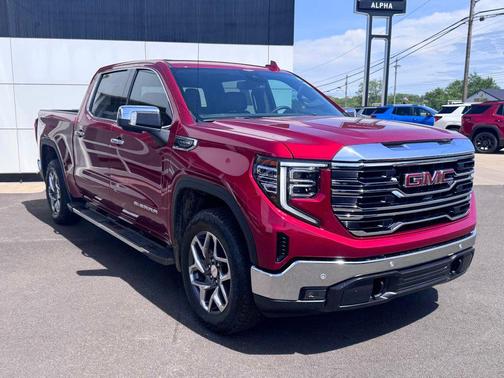Volcanic Red Tintcoat 2024 GMC Sierra 1500 SLT