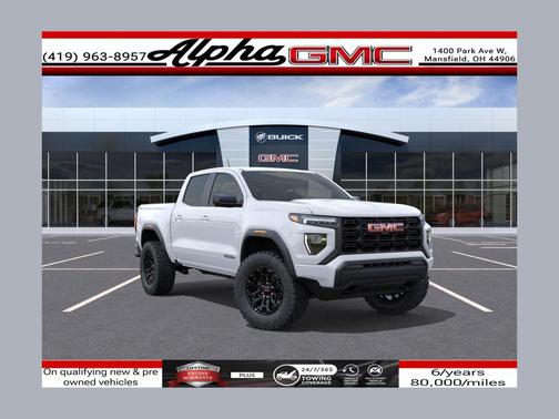 Summit White 2026 GMC Canyon Elevation