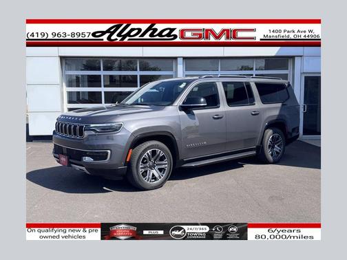 Baltic Gray Metallic Clearcoat 2023 Jeep Wagoneer L Series II 4x4