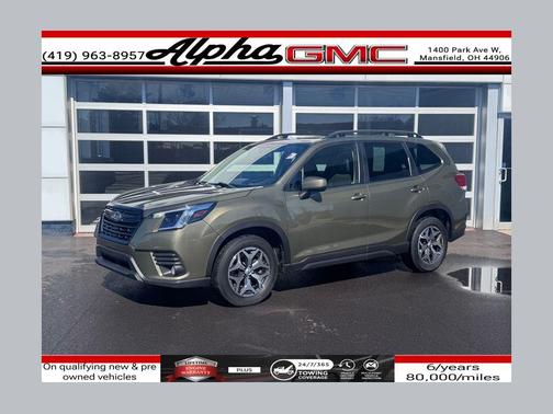Autumn Green Metallic 2022 Subaru Forester Premium
