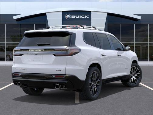 Glacier White Tricoat 2026 GMC Acadia Denali