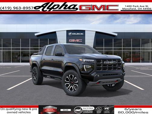 Onyx Black 2026 GMC Canyon AT4
