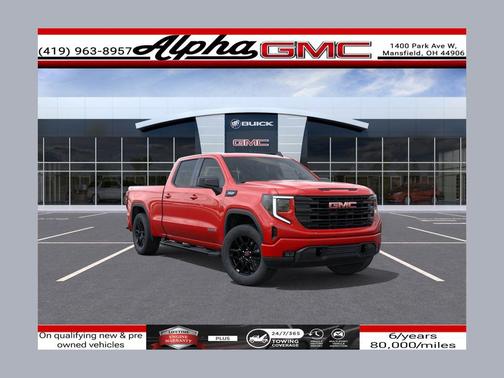 Cardinal Red 2026 GMC Sierra 1500 Elevation
