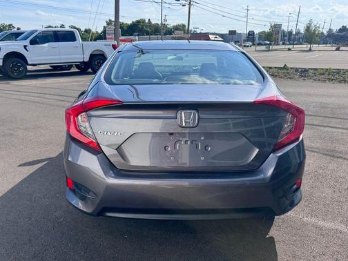Lunar Silver Metallic 2017 Honda Civic LX
