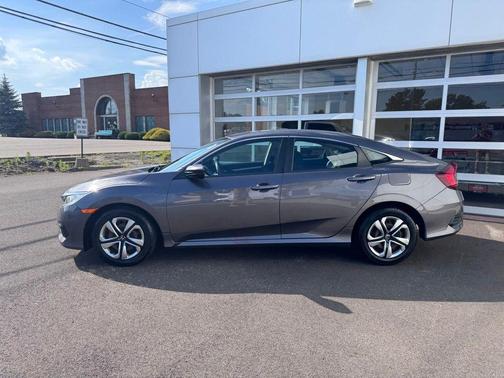 Lunar Silver Metallic 2017 Honda Civic LX