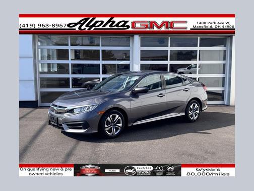 Lunar Silver Metallic 2017 Honda Civic LX
