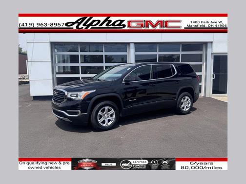 Ebony Twilight Metallic 2019 GMC Acadia SLE-1