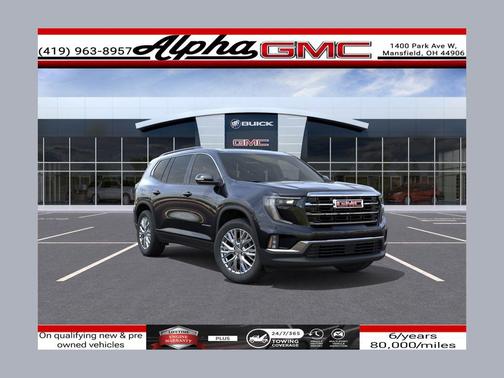 Ebony Twilight Metallic 2026 GMC Acadia Elevation AWD