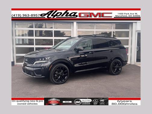 Ebony Black 2022 Kia Sorento SX