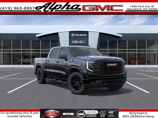 Onyx Black 2026 GMC Sierra 1500 Elevation