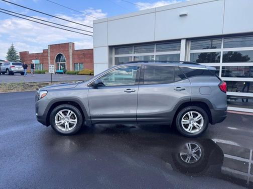 Satin Steel Metallic 2018 GMC Terrain SLE