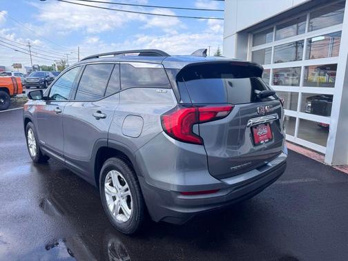Satin Steel Metallic 2018 GMC Terrain SLE