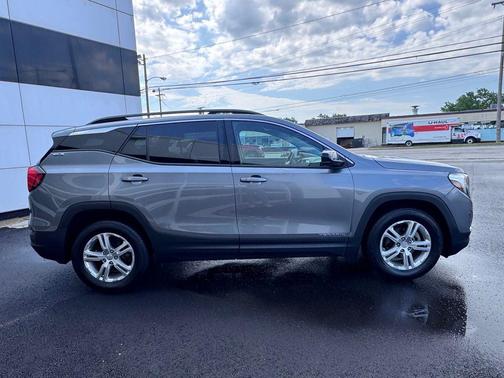 Satin Steel Metallic 2018 GMC Terrain SLE