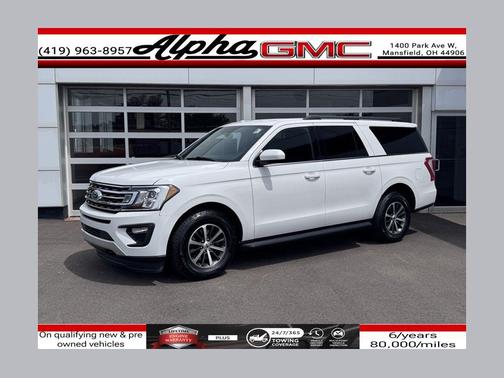 Oxford White 2019 Ford Expedition Max XLT