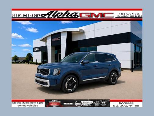 Midnight Lake Blue 2025 Kia Telluride S