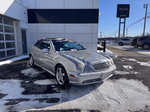 Silver 2002 Mercedes-Benz CLK-Class CLK 430