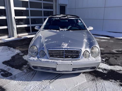 Silver 2002 Mercedes-Benz CLK-Class CLK 430