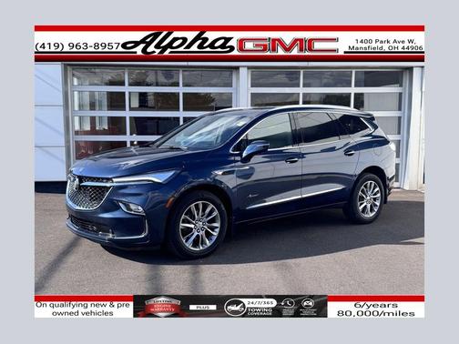 Emperor Blue Metallic 2023 Buick Enclave Avenir AWD