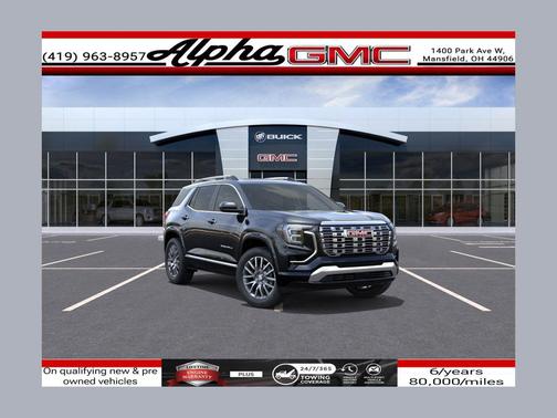 Ebony Twilight Metallic 2026 GMC Terrain Denali