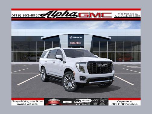 Glacier White Tricoat 2026 GMC Yukon Denali Ultimate