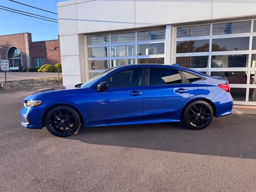 Aegean Blue Metallic 2024 Honda Civic Sport