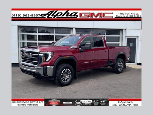 Red 2024 GMC Sierra 2500 SLE