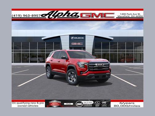 Volcanic Red Tintcoat 2026 GMC Terrain AWD Elevation