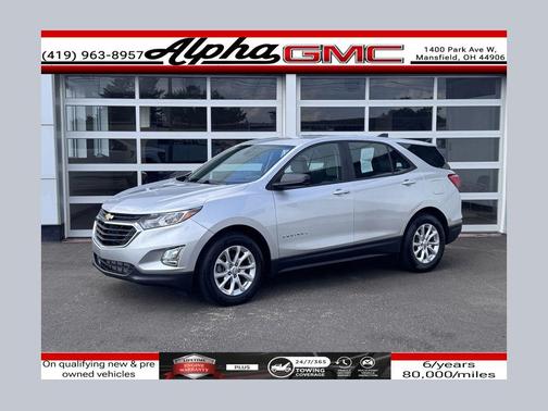 Silver Ice Metallic 2020 Chevrolet Equinox LS