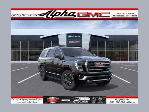 Onyx Black 2026 GMC Yukon 4WD Elevation