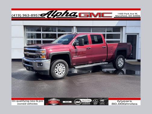 Deep Ruby Metallic 2015 Chevrolet Silverado 2500 LT