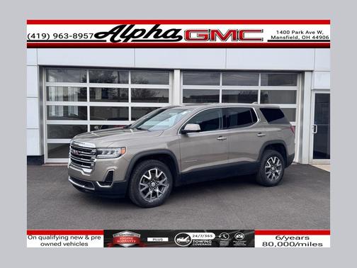 Light Stone Metallic 2023 GMC Acadia FWD SLE