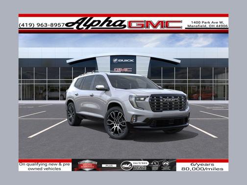 Sterling Metallic 2026 GMC Acadia Denali