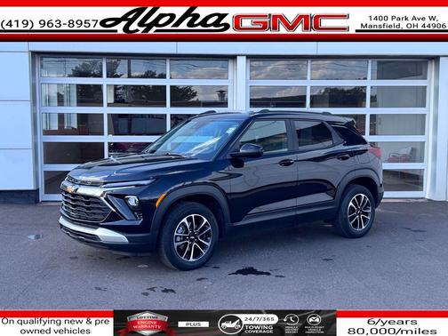 Mosaic Black Metallic 2025 Chevrolet Trailblazer LT