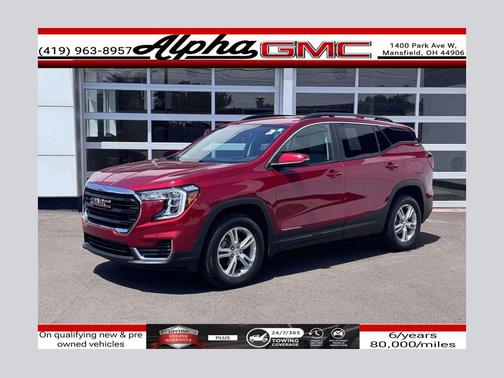 Volcanic Red Tintcoat 2023 GMC Terrain SLE