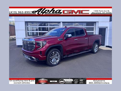 Volcanic Red Tintcoat 2023 GMC Sierra 1500 Denali