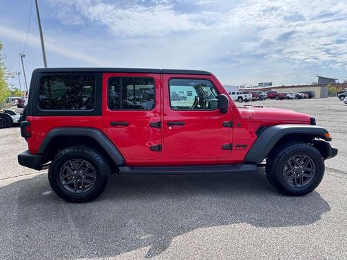 Firecracker Red Clearcoat 2024 Jeep Wrangler Sport S