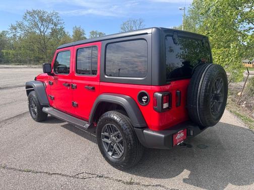 Firecracker Red Clearcoat 2024 Jeep Wrangler Sport S