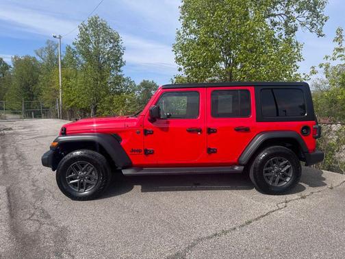Firecracker Red Clearcoat 2024 Jeep Wrangler Sport S