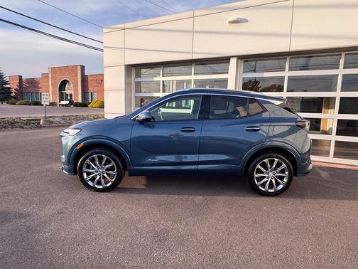 Ocean Blue Metallic 2024 Buick Encore GX Avenir