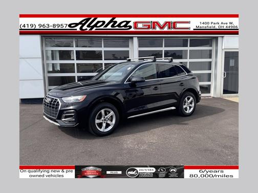 Black 2023 Audi Q5 40 Premium