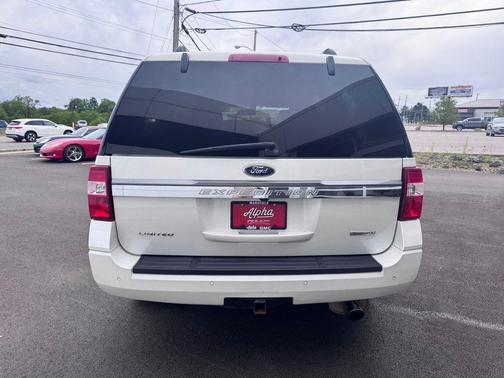 White Platinum Metallic Tri-Coat 2016 Ford Expedition Limited