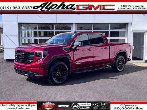 Volcanic Red Tintcoat 2024 GMC Sierra 1500 Elevation